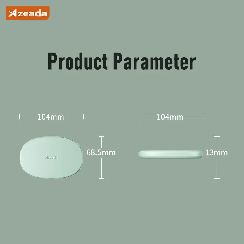 Azeada AZ-B01th Multi-Functional Digital Storage Box with 60W Fast Charging