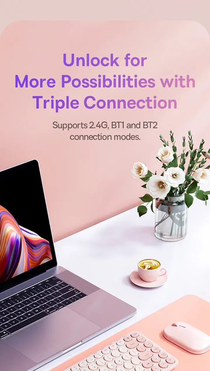 Baseus K01A Wireless Tri-Mode Keyboard