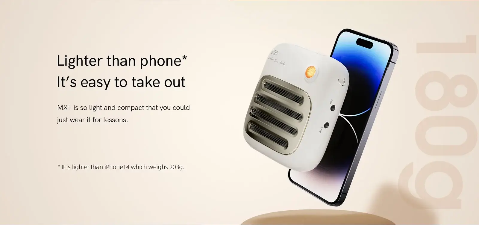 QCY MX1 Portable Wireless Bluetooth Speaker