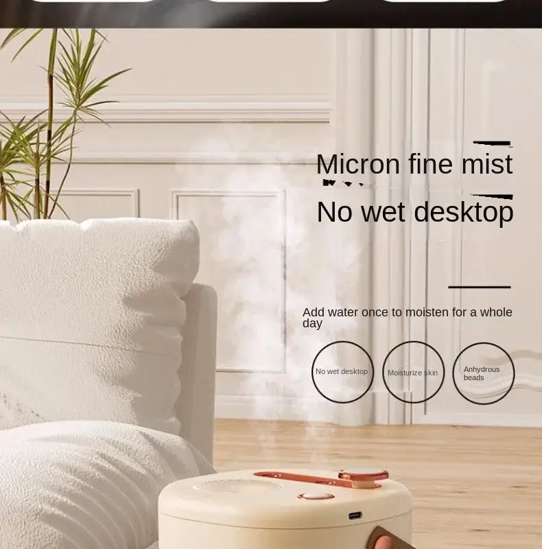 Double Spray Mini Humidifier with Led Light