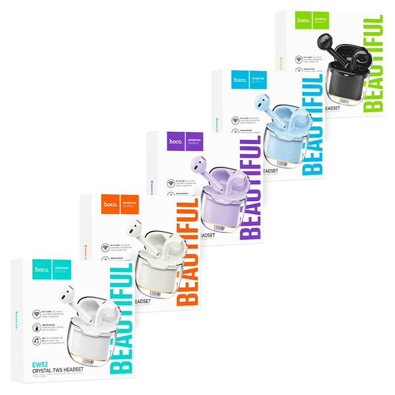 Hoco EW52 True Wireless Earbuds Bluetooth 5.3 In-Ear Headphones