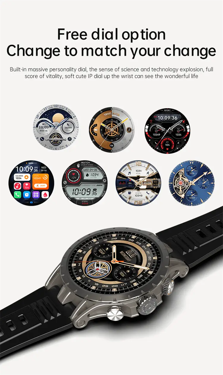 Valdus VG54 Pro AMOLED Display 4G LTE Android Smartwatch