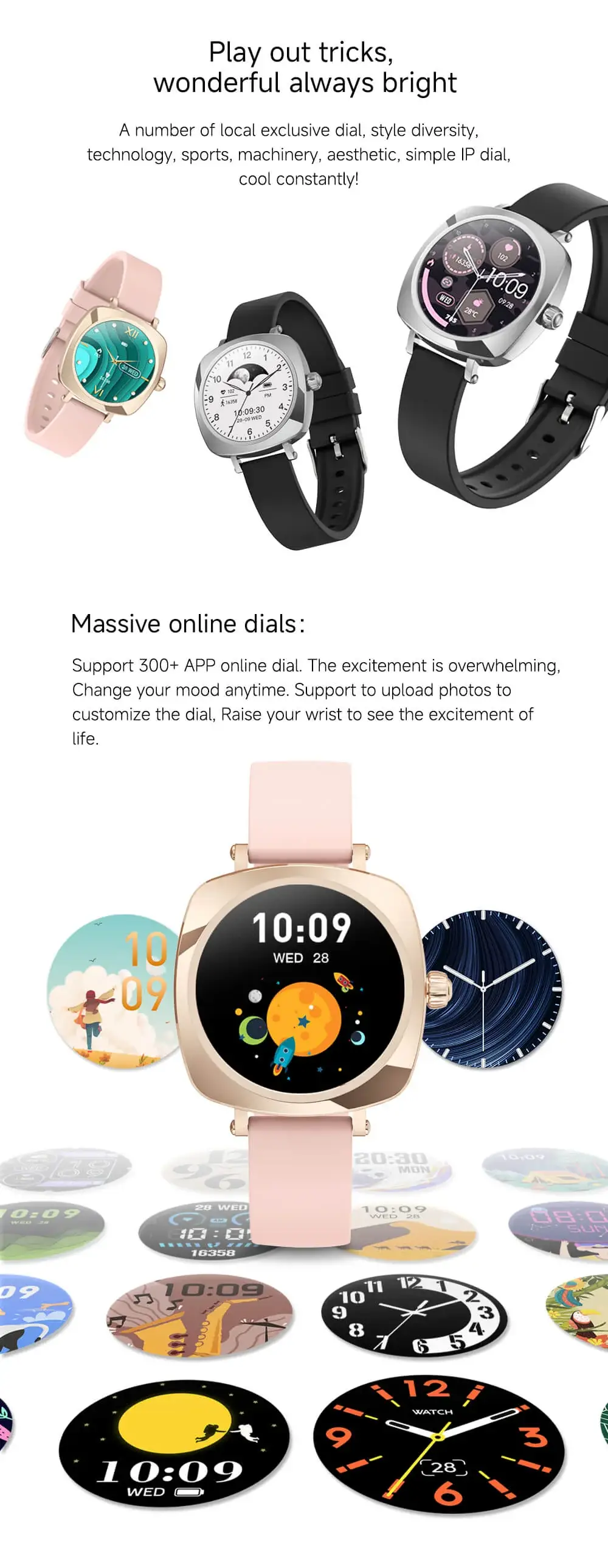 Valdus VL40 Pro Ultra-Slim AMOLED Ladies Smart Watch