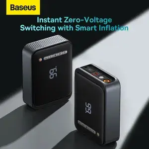 Baseus Super Energy 2-in-1 Jump Starter & Tire Inflator 10000mAh 1000A Peak Black