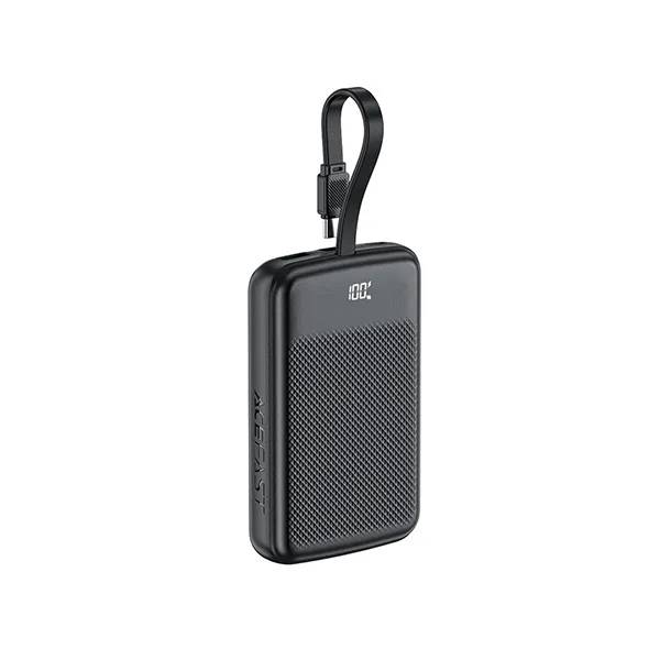 ACEFAST M14 20000mAh Power Bank 22.5W PD Fast Charging with Built-in USB-C Cable