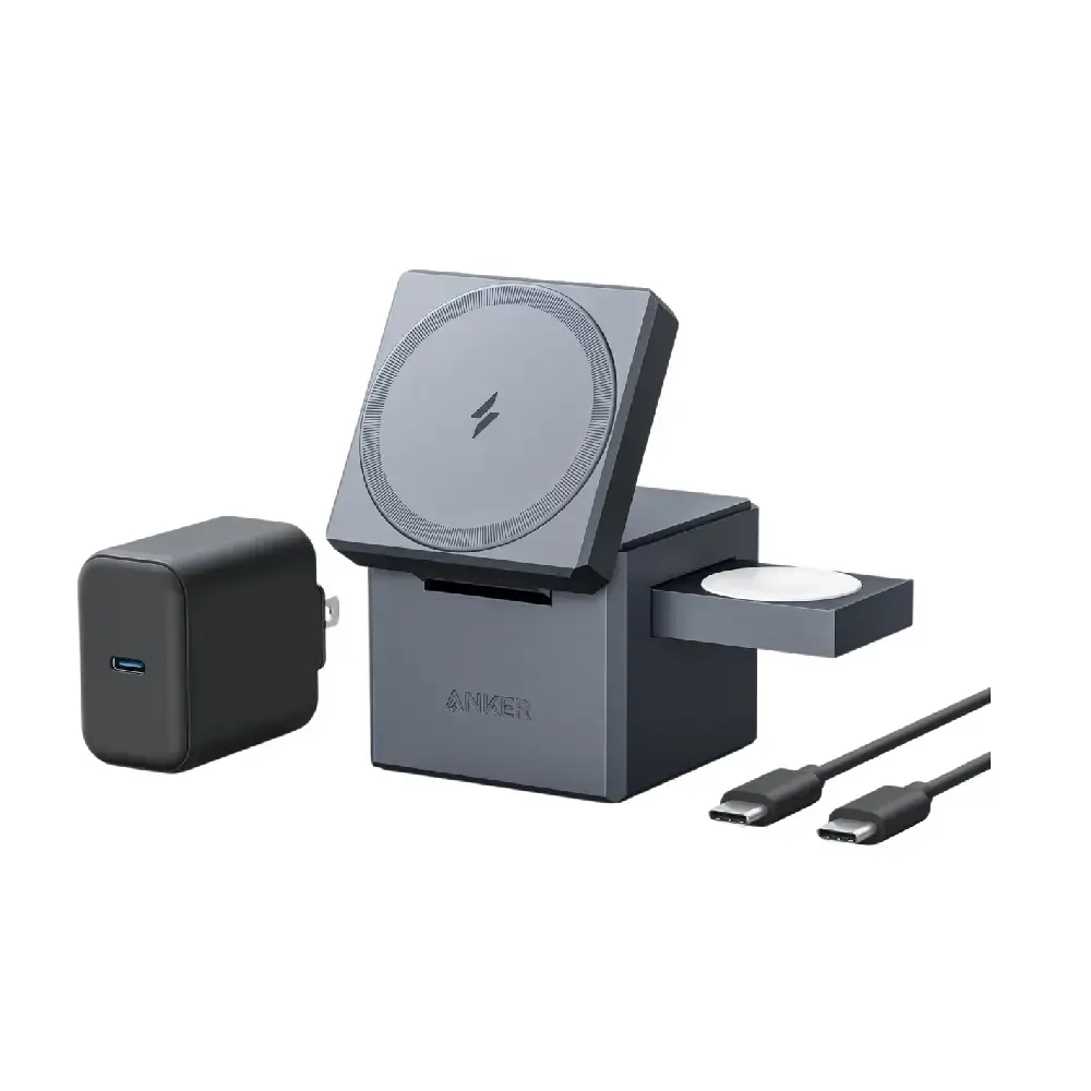 Anker Y1811KA1 3 in 1 Cube with MagSafe 15W Ultra Fast Charger