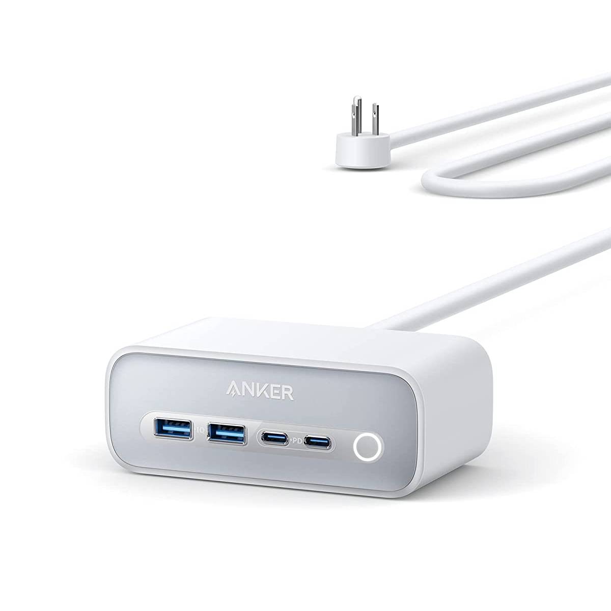 Anker 525 Charging Station with 5ft Extension Cord