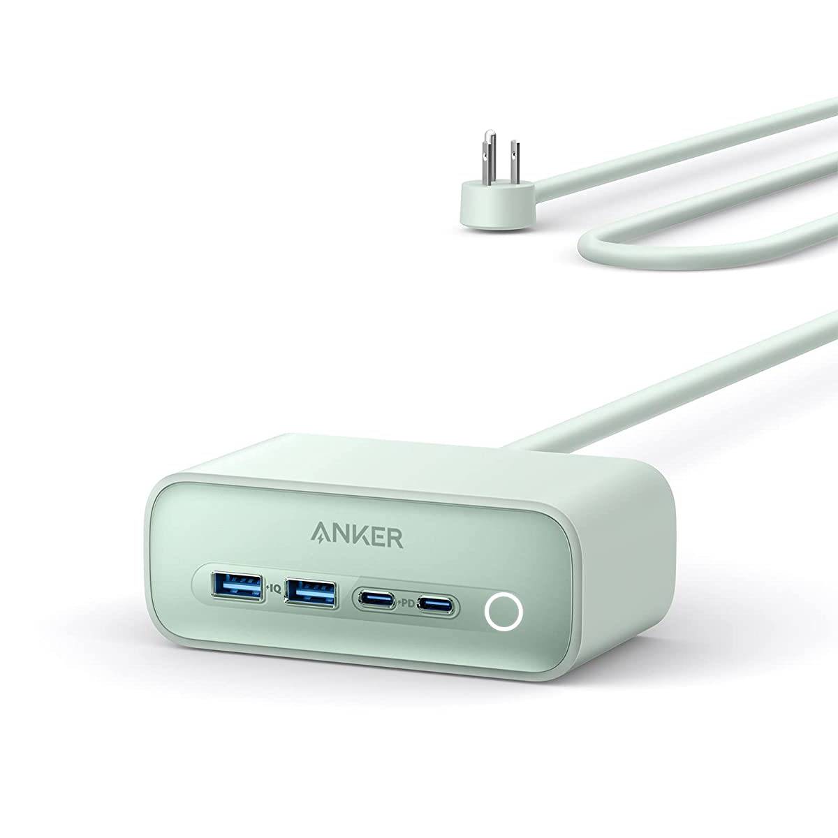 Anker 525 Charging Station with 5ft Extension Cord