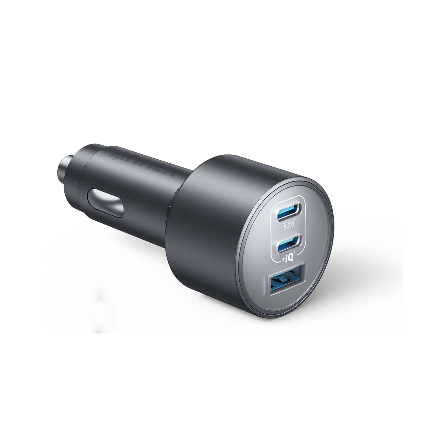 Anker Nano A2737 167.5W Ultra-Fast Car Charger with Dual USB-C & USB-A Ports