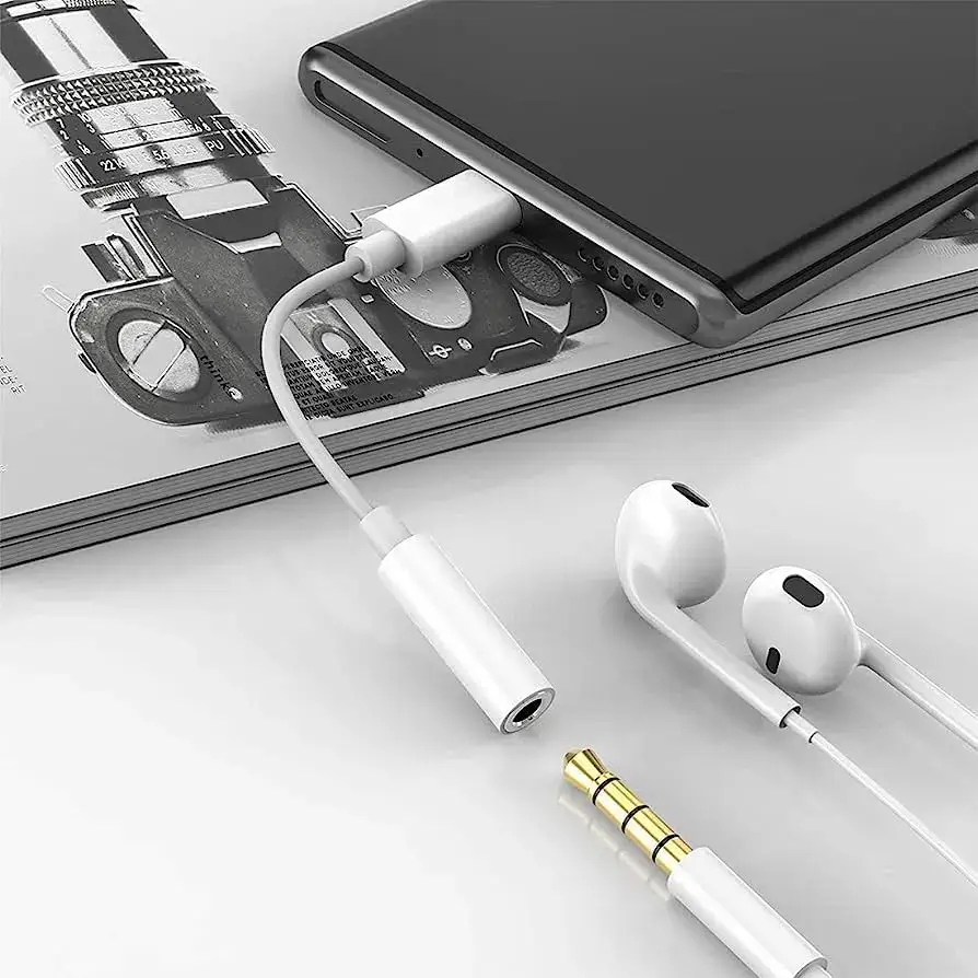 Apple USB-C to 3.5 mm Headphone Adapter - 1 year guarantee