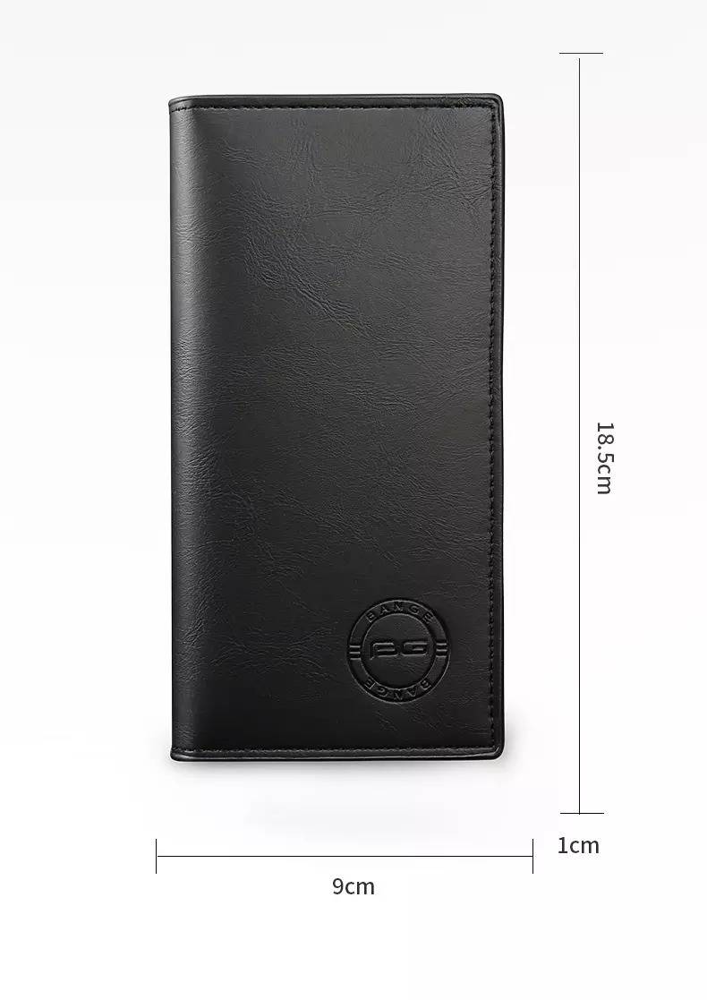 BANGE 577-1 PU Leather Slim Minimalist Wallet