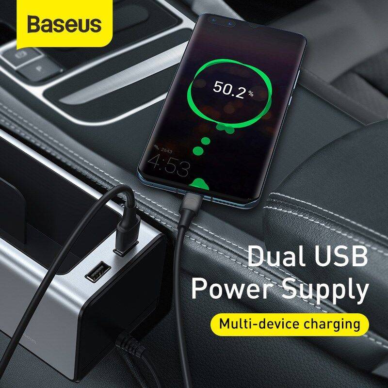 BASEUS Deluxe Metal Armrest Console Organizer