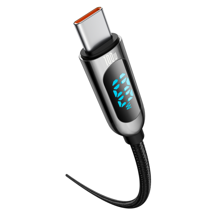 BASEUS Display Fast Charging 100W Data Cable Type-C to Type-C – 1M