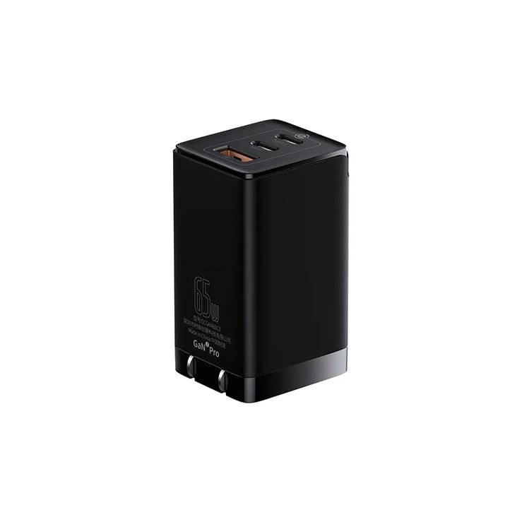 BASEUS GaN3 Pro 65W Fast Charger 2C+U Three Ports CN Plug