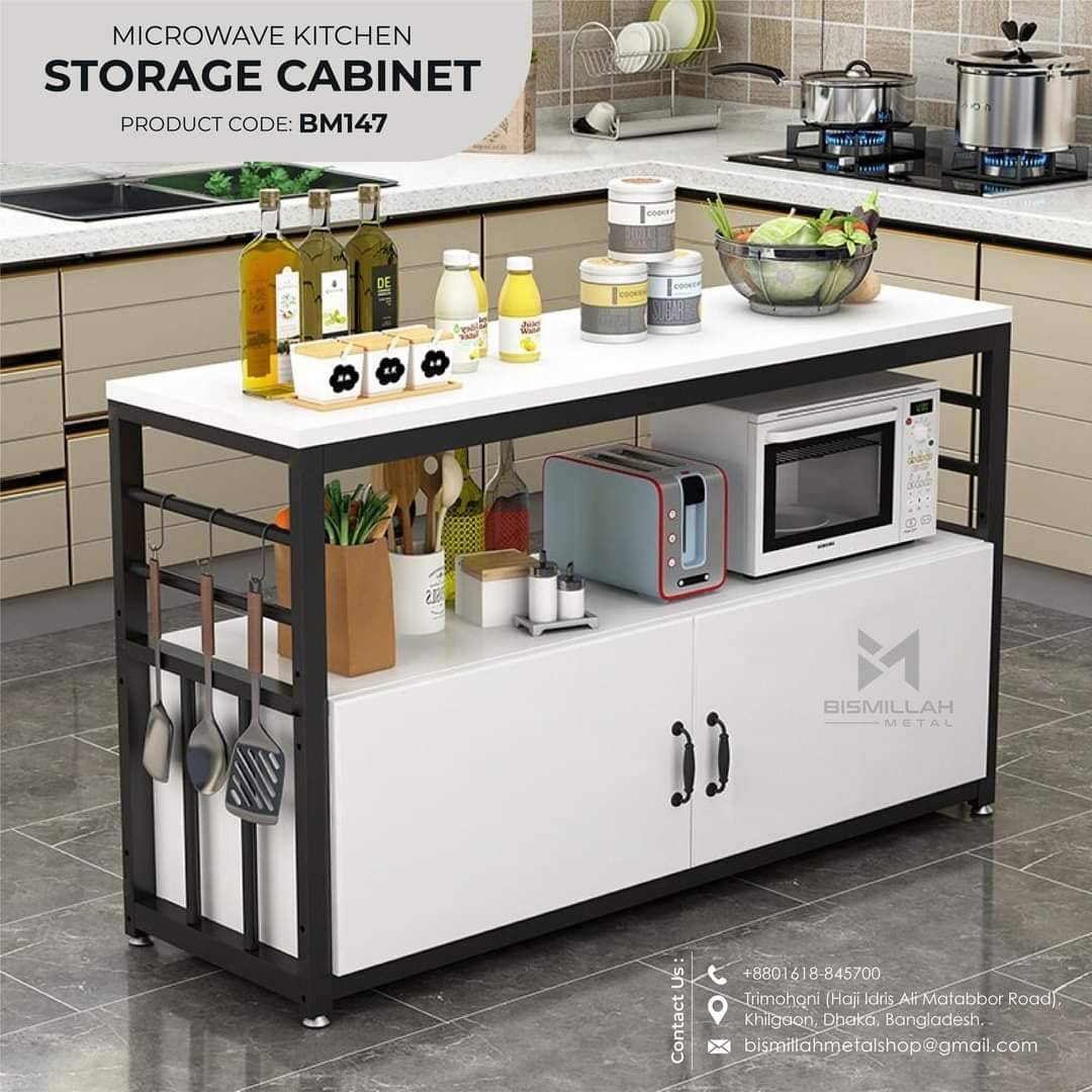 Microwave kitchen storage cabinet - BM147