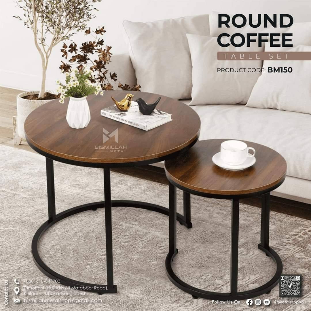 Round coffee table set - BM150