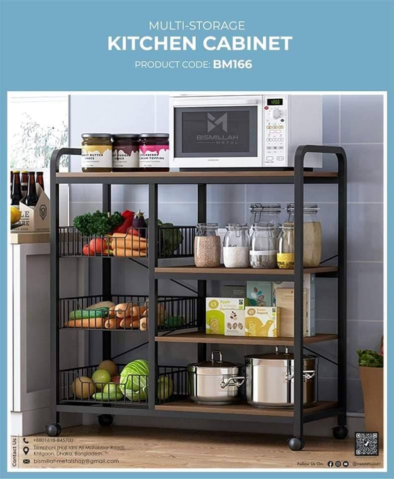 Multi storage kitchen cabinet - BM166