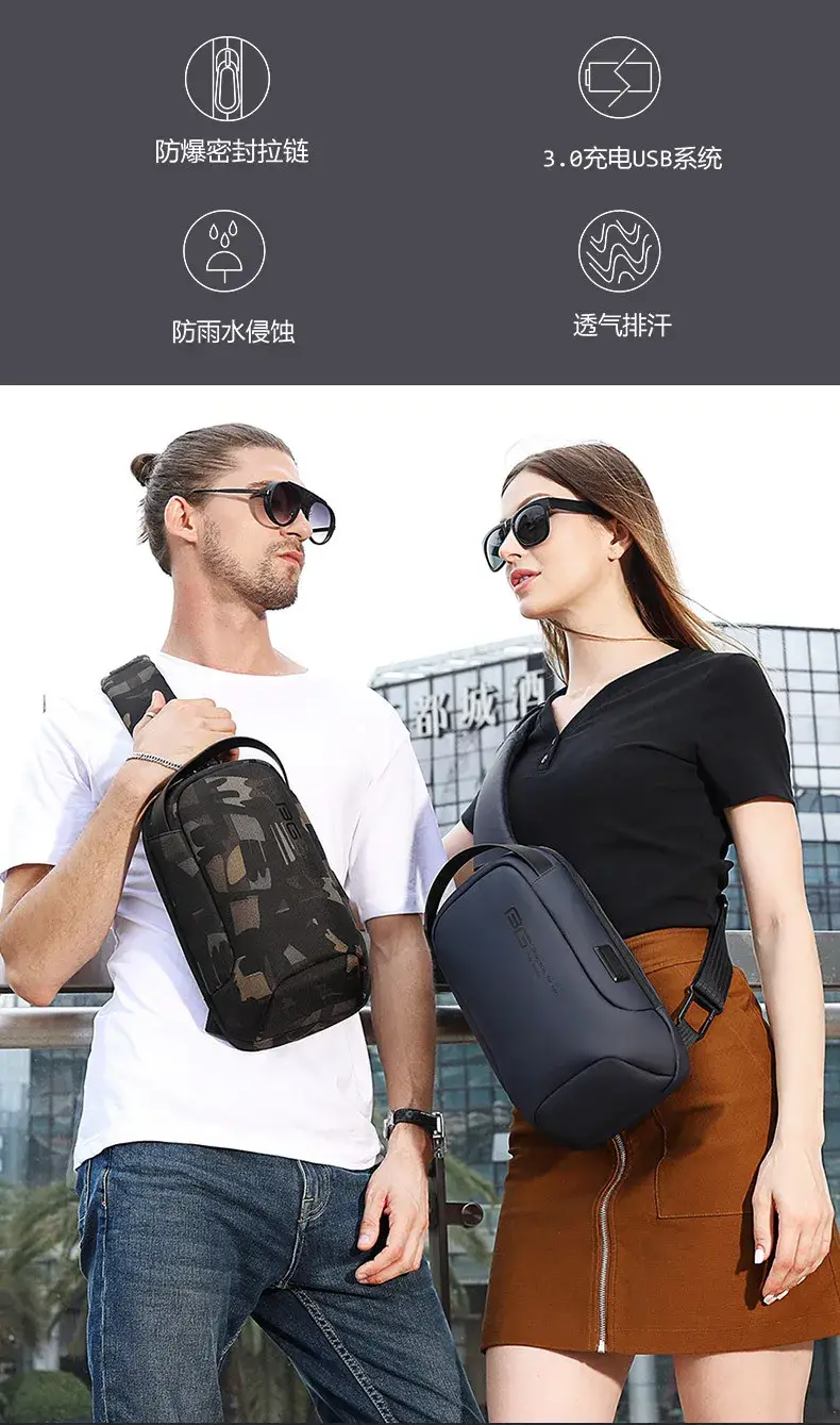 Bange 7221 Multifunction Crossbody Sling Bag