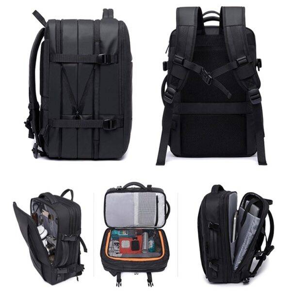 Bange BG-1908 37L Expandable Large Capacity 15.6 Inch Laptop Backpack