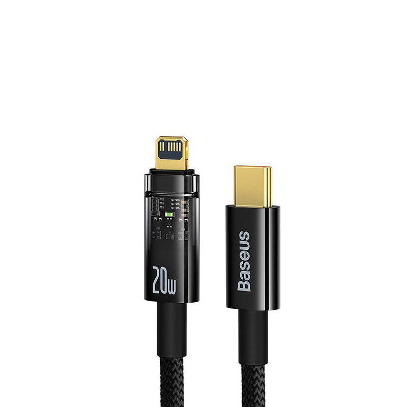 Baseus Explorer Series 20W Type-C to Lightning Auto Power-Off Fast Charging Data PD Cable