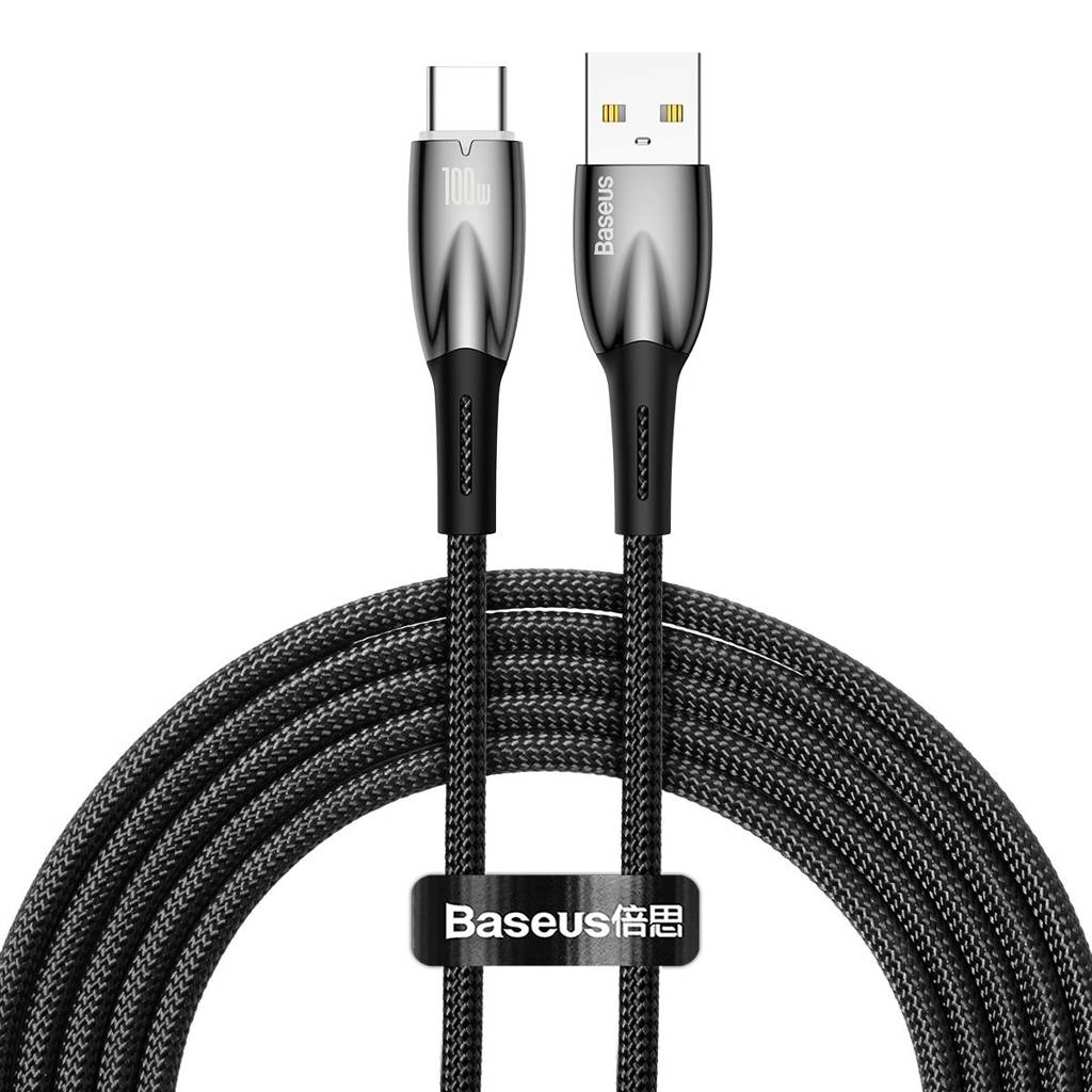 Baseus Glimmer Series 100W USb to Type-C Fast Charging Data Cable -1m