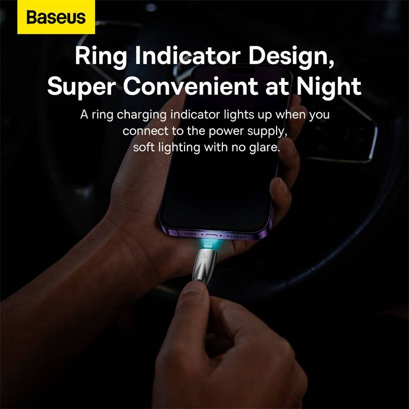 Baseus Glimmer Series 20W Type-C to Lightning Fast Charging Data Cable -1m