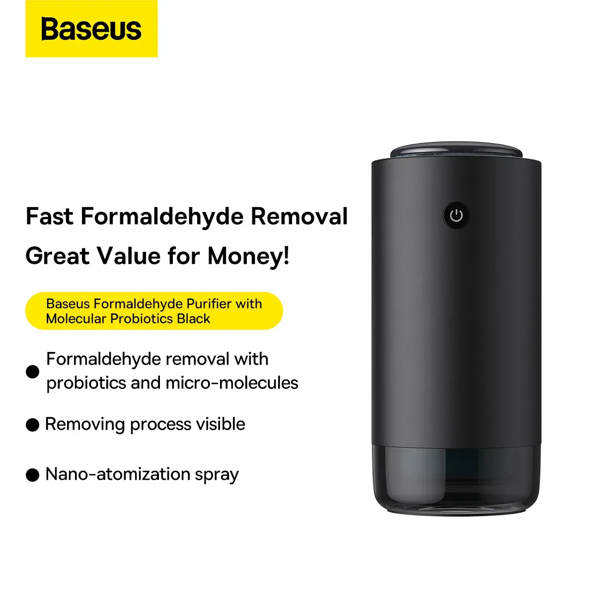 Baseus Molecular Probiotics Formaldehyde Removing Air Purifier