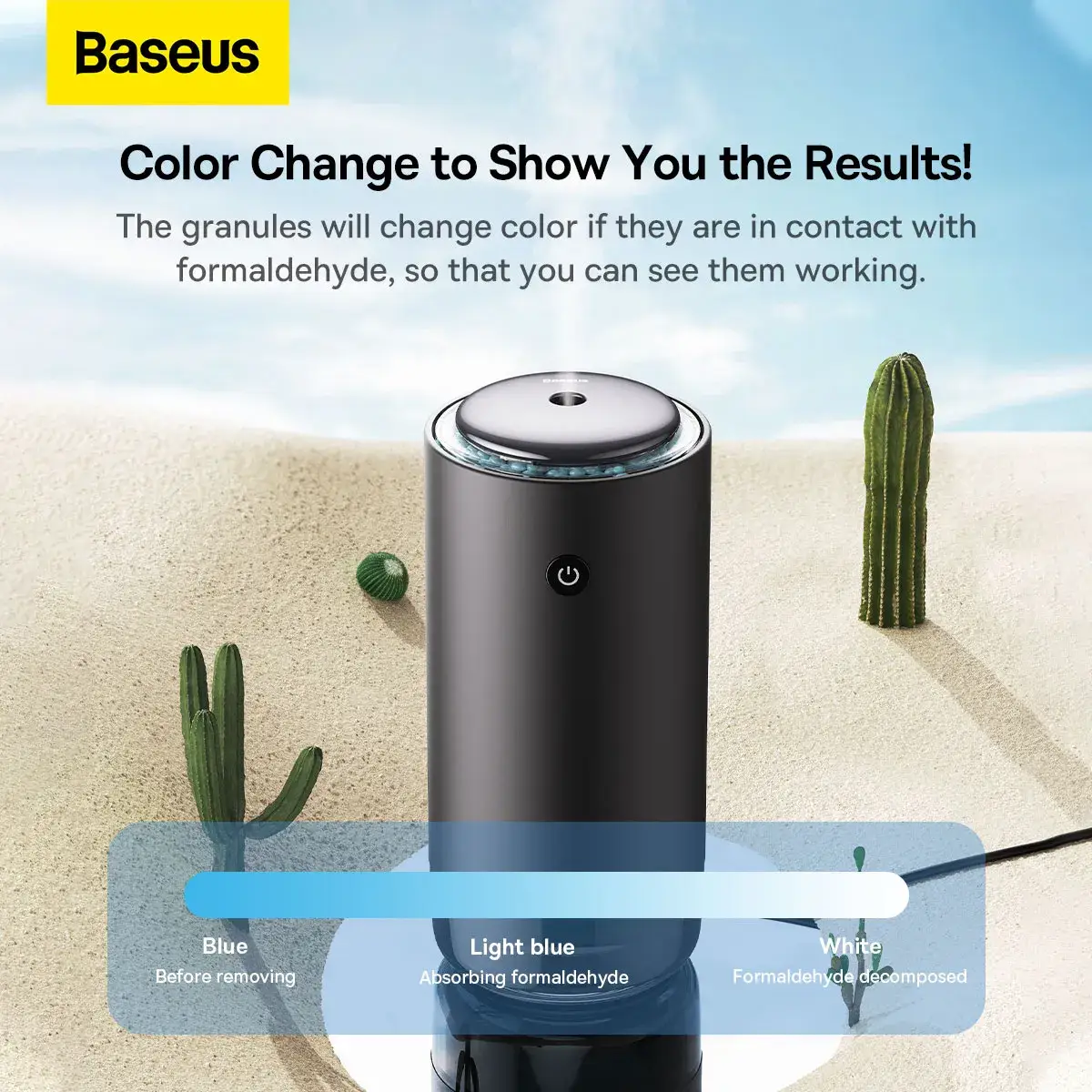 Baseus Molecular Probiotics Formaldehyde Removing Air Purifier