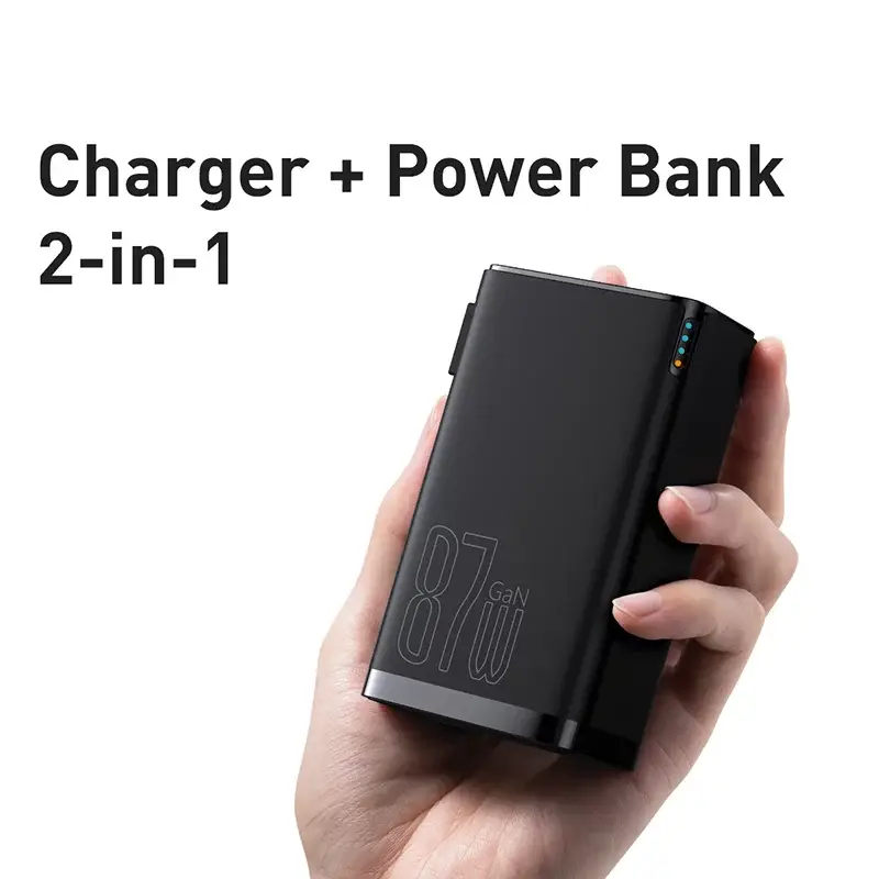 Baseus Power Station 4 87W 10000mAh Hybrid Fast Charging Power Bank and Adaptor