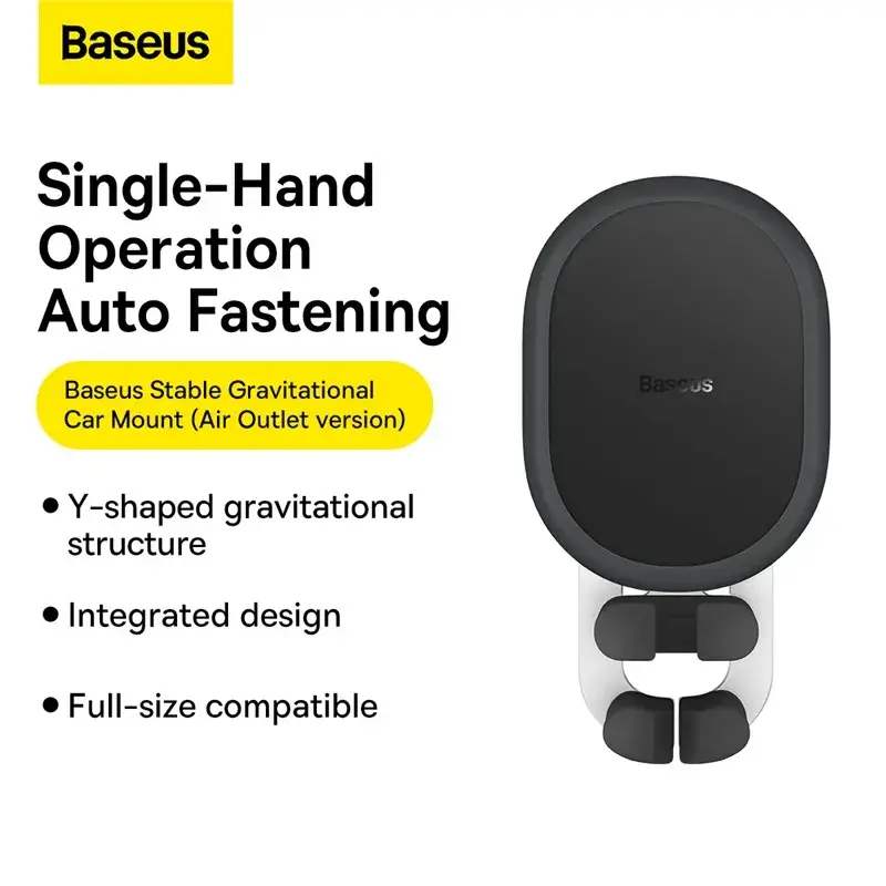 Baseus Stable Gravitational Car Mount Air Outlet Version