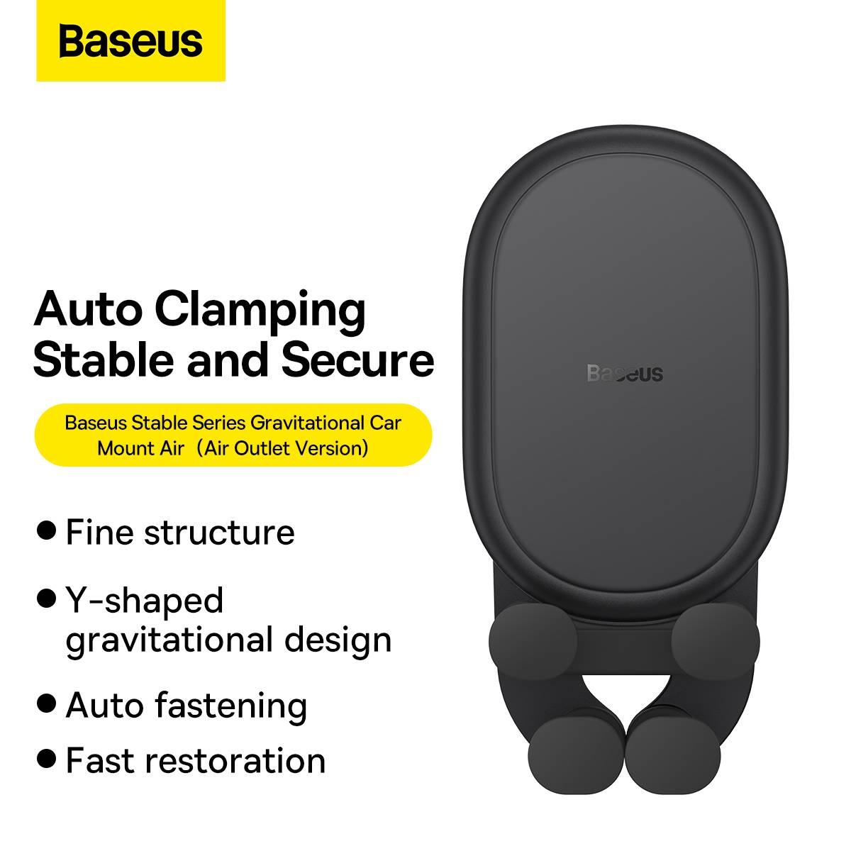 Baseus Stable Series Gravitational Car Mount Air (Air Vent Version)