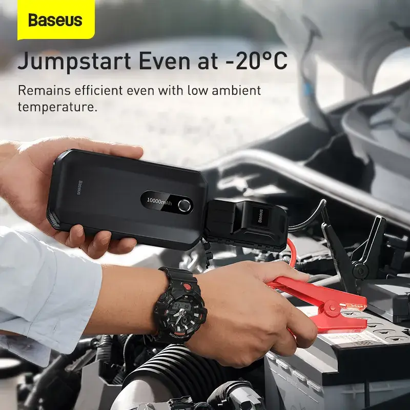 Baseus Super Energy Air 10000mAh 12V 1000A Emergency Booster Car Jump Starter