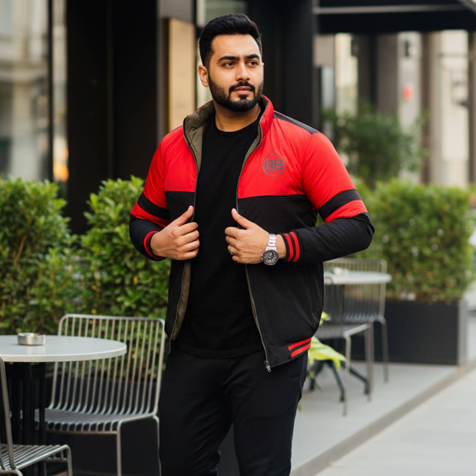 Stylish Casual Long Sleeve Padding Jacket For Men