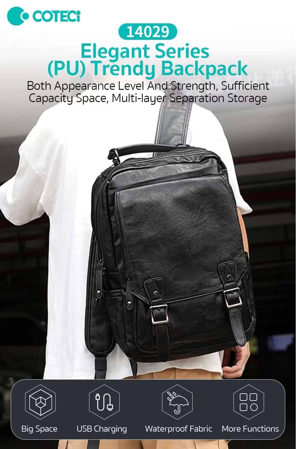 COTECi 14029 Elegant Series Trendy Backpack