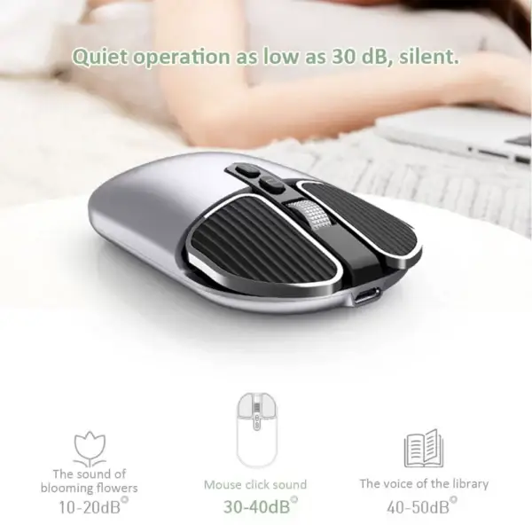 COTEetCI Universal Dual Mode Bluetooth Mouse Smooth and Sensitive