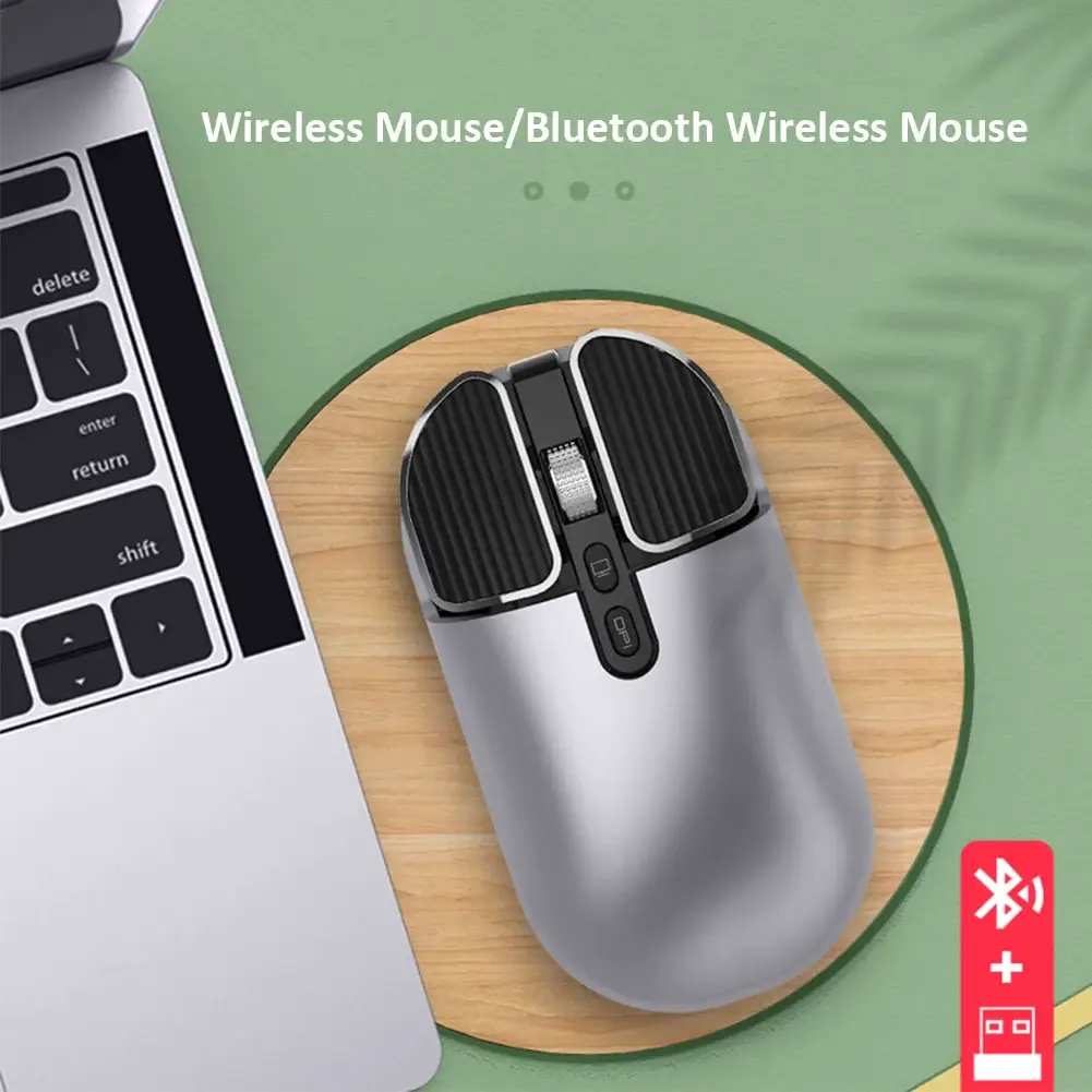 COTEetCI Universal Dual Mode Bluetooth Mouse Smooth and Sensitive