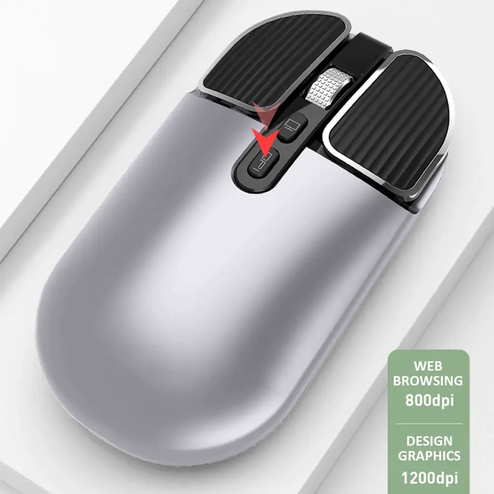 COTEetCI Universal Dual Mode Bluetooth Mouse Smooth and Sensitive