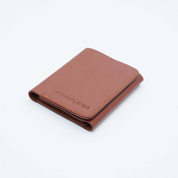 Tri-Fold Wallet Chocolate Color