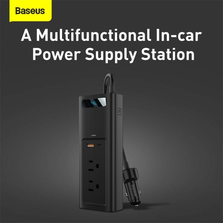 Baseus 150W In-car Inverter Power Station