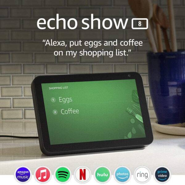 Amazon Echo Show 8-HD Smart Display with Alexa 1st Gen