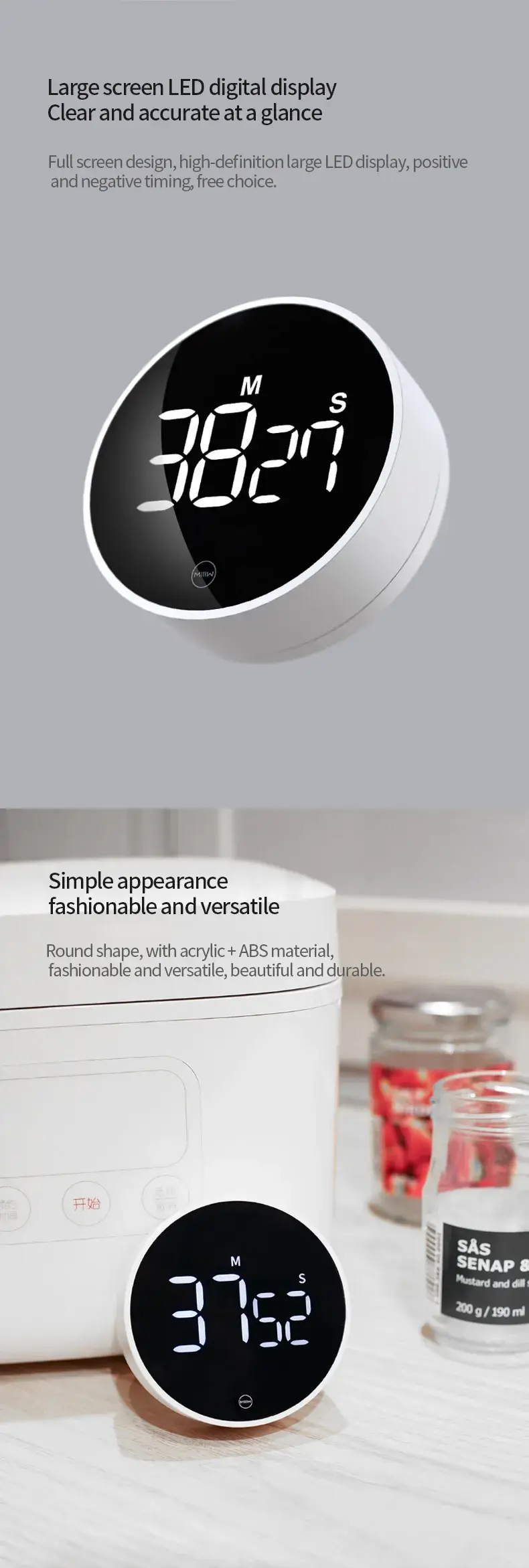 Xiaomi MIIIW Comfort Rotating Timer