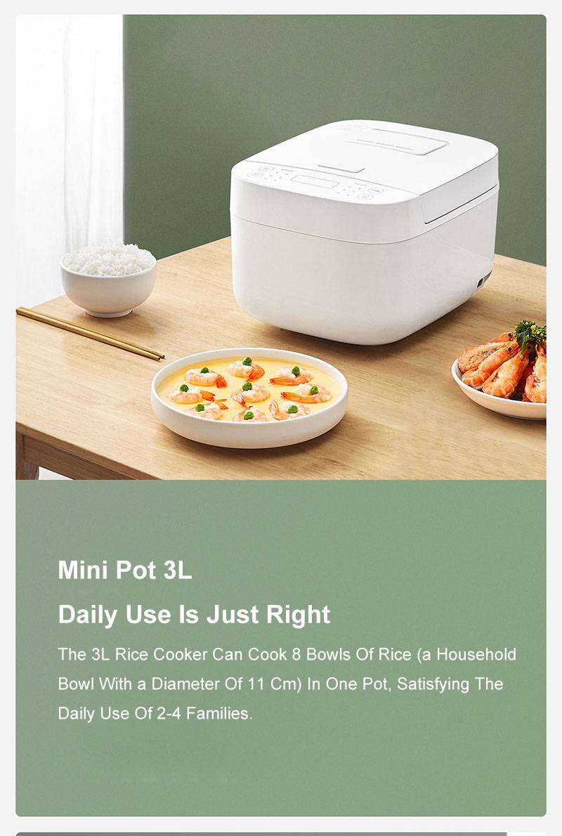 Xiaomi Mijia C1 3L / 4L Capacity 650W Rice Cooker