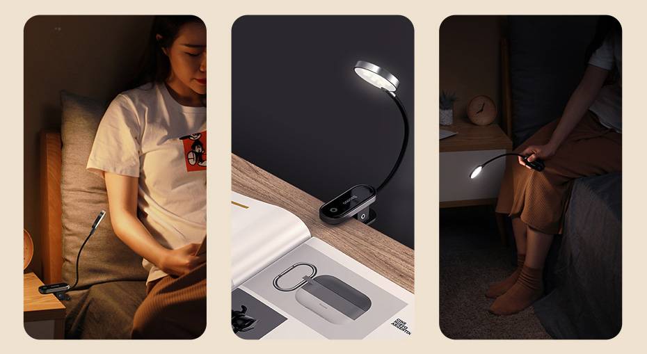 Baseus Comfort Reading Mini Clip Lamp