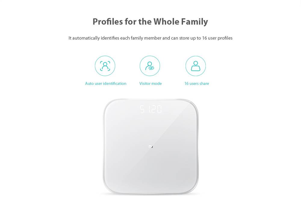 Xiaomi Mijia Smart Weight Scale 2 With LED Display