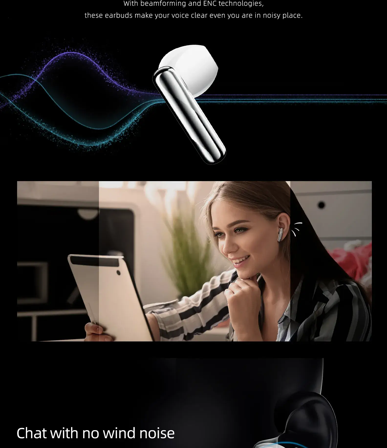 QCY T21 FairyBuds - True Wireless Earbuds