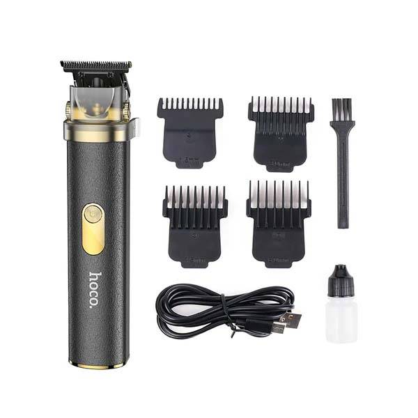 Hoco HP22 Retro-Style Electric Hair Clipper with Engraved Design