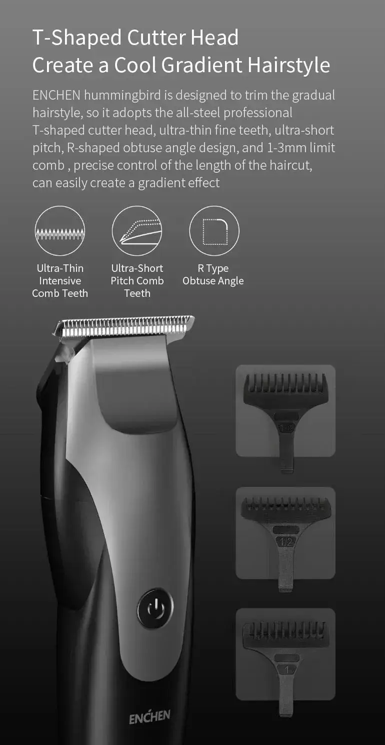 Xiaomi Youpin Yingqu Hummingbird Hair Clipper