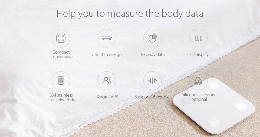 Xiaomi mi body composition smart scale 2