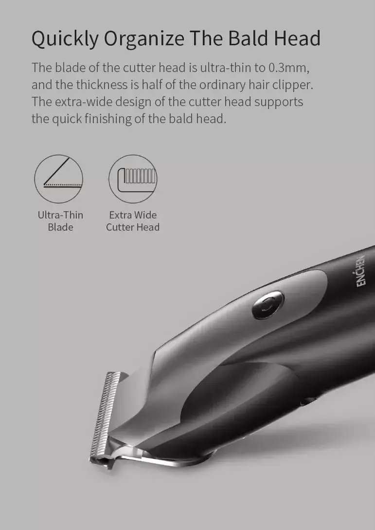 Xiaomi Youpin Yingqu Hummingbird Hair Clipper