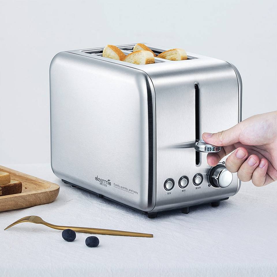 Youpin Deerma Stainless Steel Electric Bread Toaster